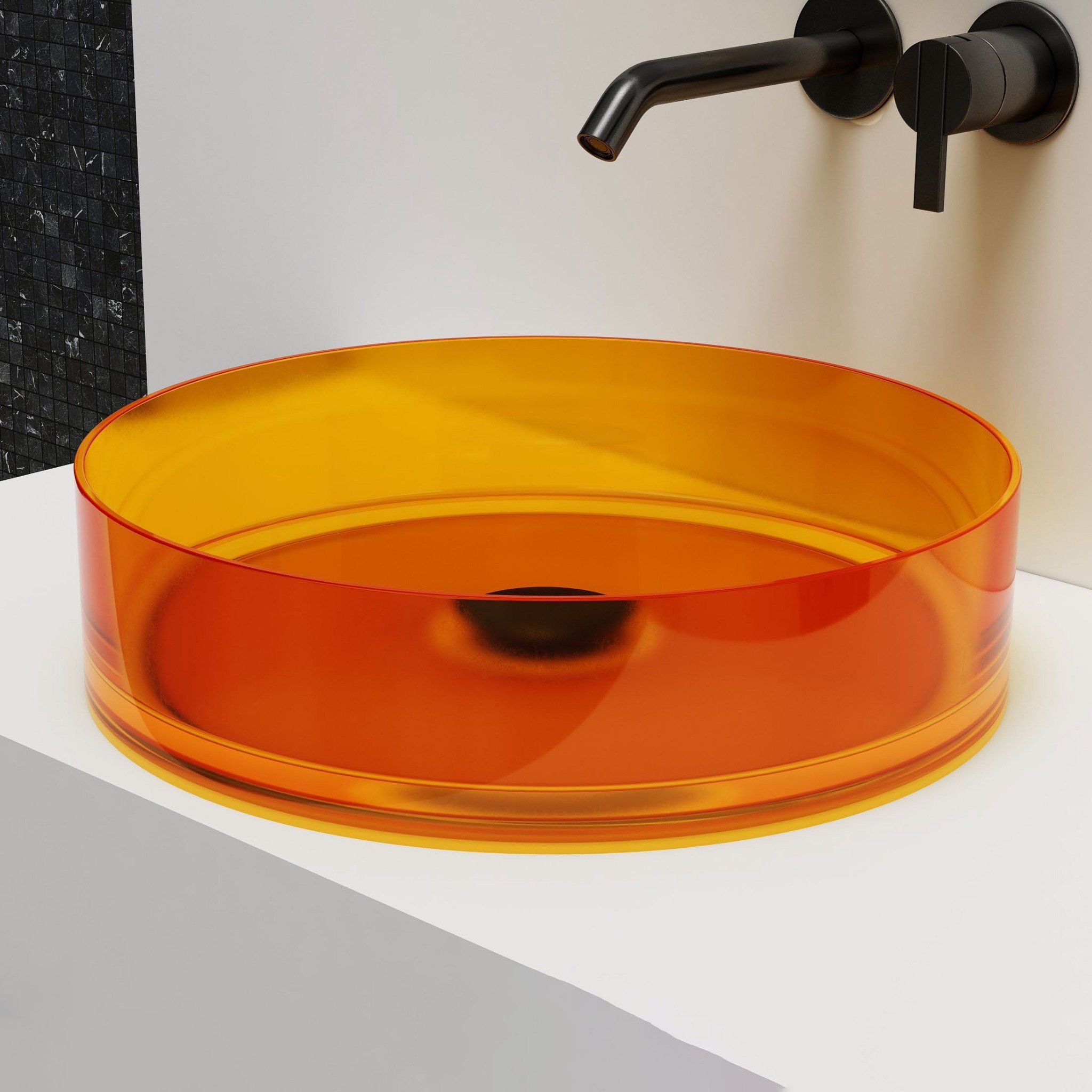 Chậu lavabo đặt bàn trong suốt - A10T