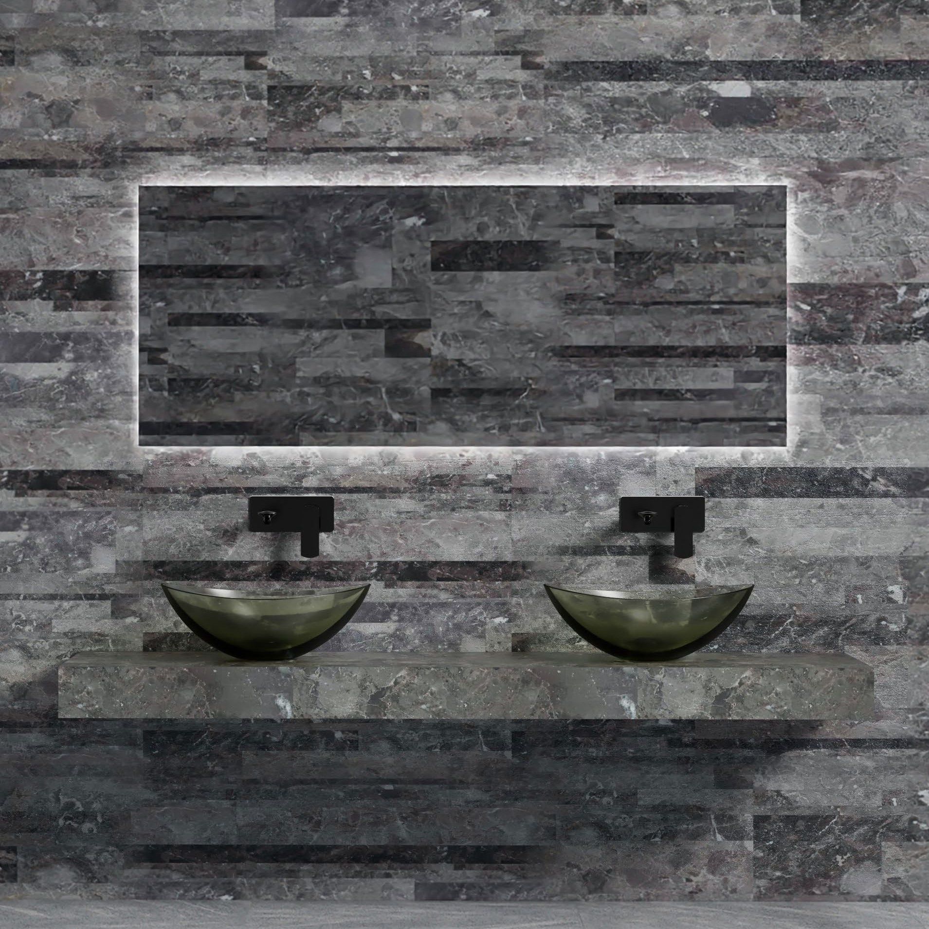 Chậu lavabo đặt bàn trong suốt - A79T