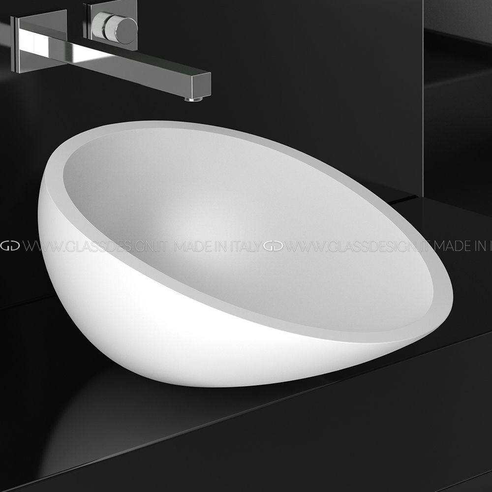  Chậu Lavabo Air White Mat 