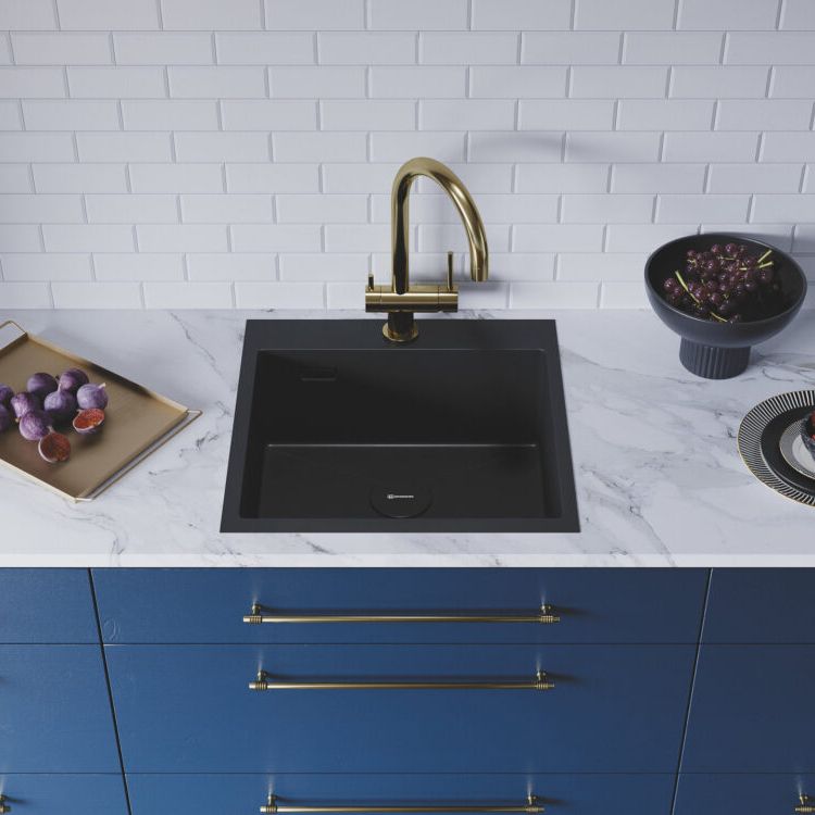 Chậu rửa chén bát stainless steel 1 hố AKSM51