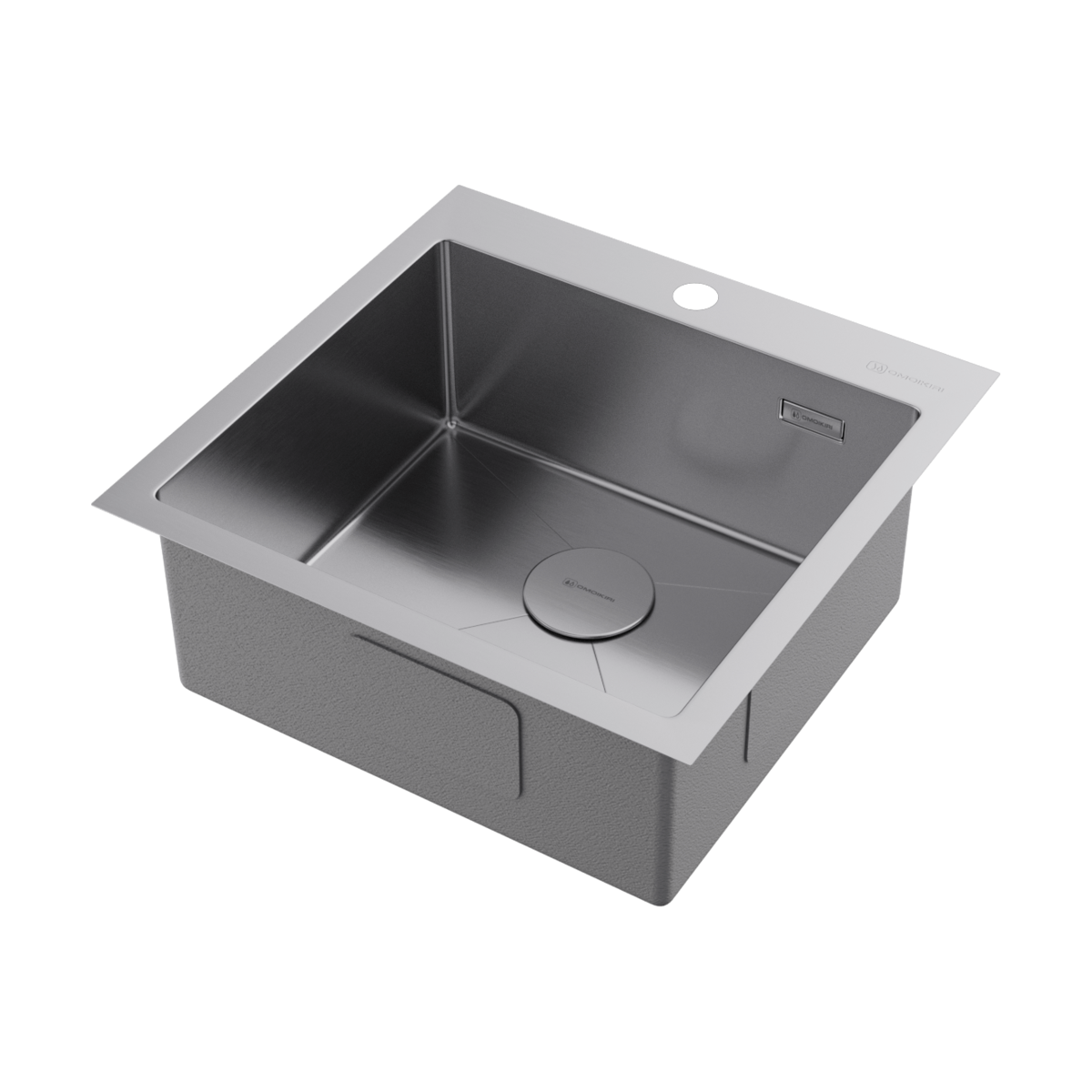 Chậu rửa chén bát stainless steel 1 hố AKSM51