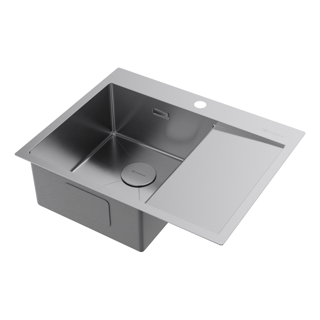 Chậu rửa chén bát stainless steel 1 hố AKSM65L