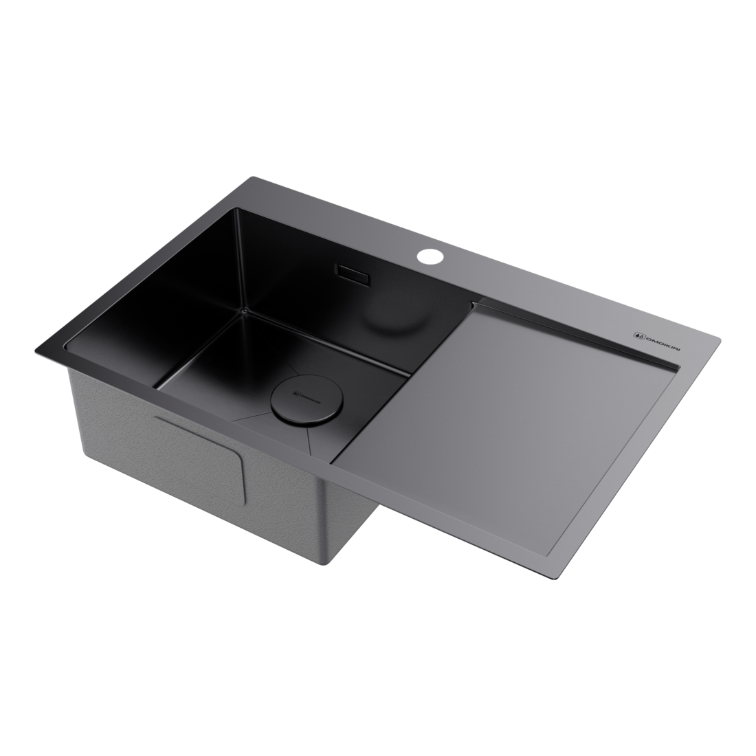 Chậu rửa chén bát stainless steel 1 hố AKSM78L