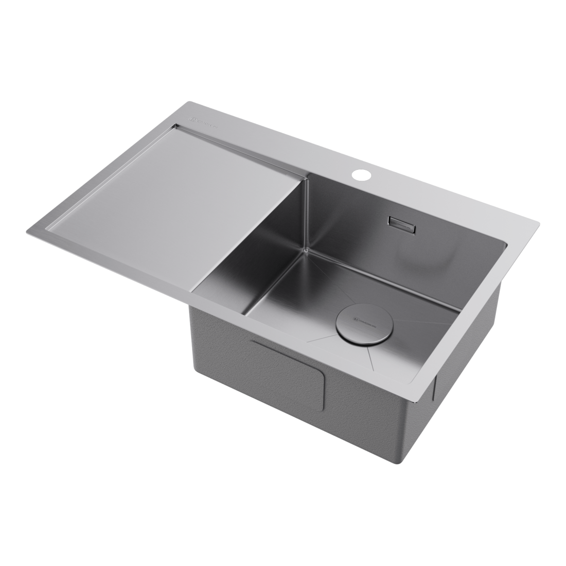 Chậu rửa chén bát stainless steel 1 hố AKSM78R