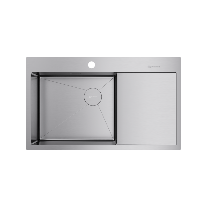 Chậu rửa chén bát stainless steel 1 hố AKSM86L