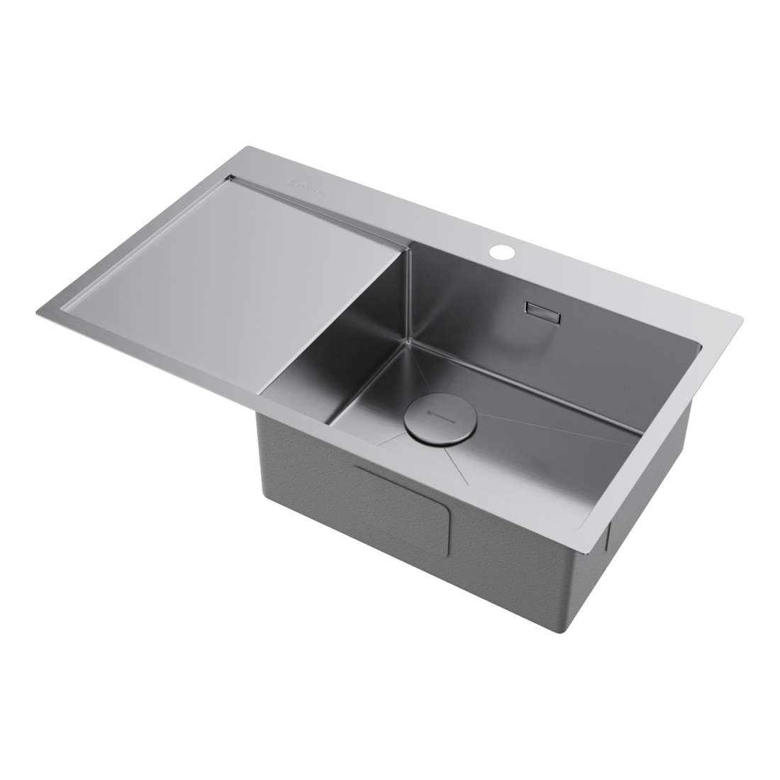 Chậu rửa chén bát stainless steel 1 hố AKSM86R