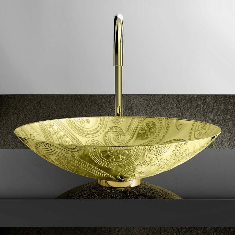  Chậu Lavabo Arabesque Lux Gold / Gold 