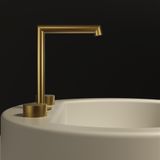  Vòi nước lavabo 3 lỗ bằng đồng The Ring - AU78096 