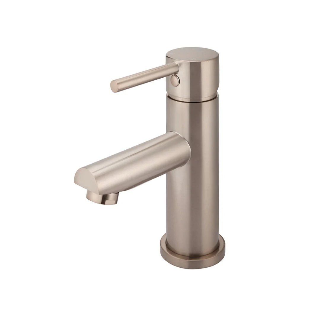 Vòi chậu lavabo cao 165mm bằng đồng MChampagne - B02CH