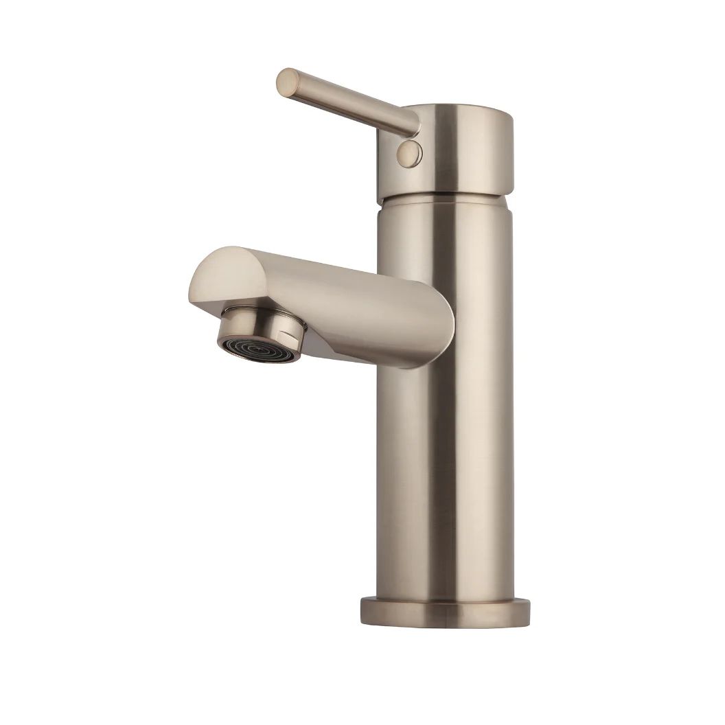 Vòi chậu lavabo cao 165mm bằng đồng MChampagne - B02CH