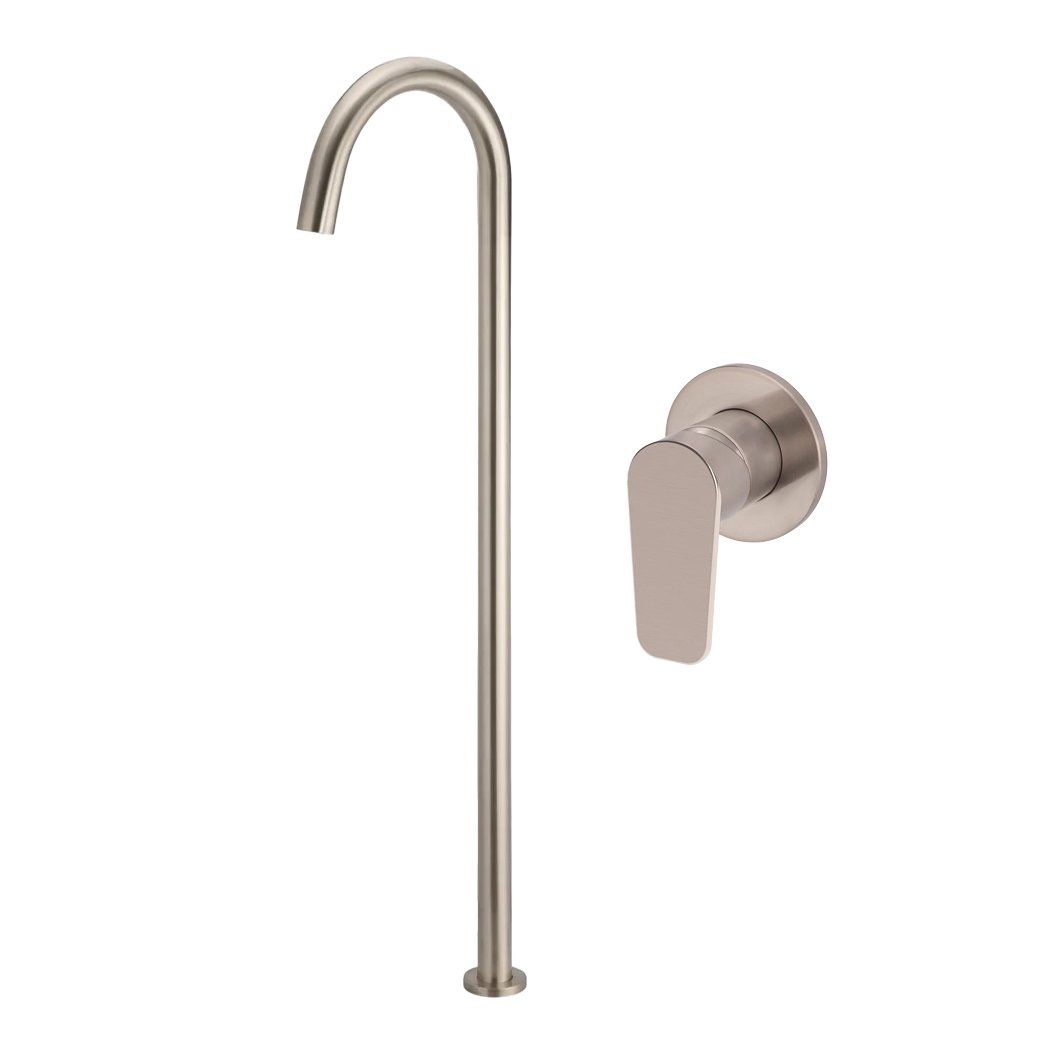 Vòi bồn tắm gắn sàn cao 904mm bằng đồng MChampagne - B06W03PDCH