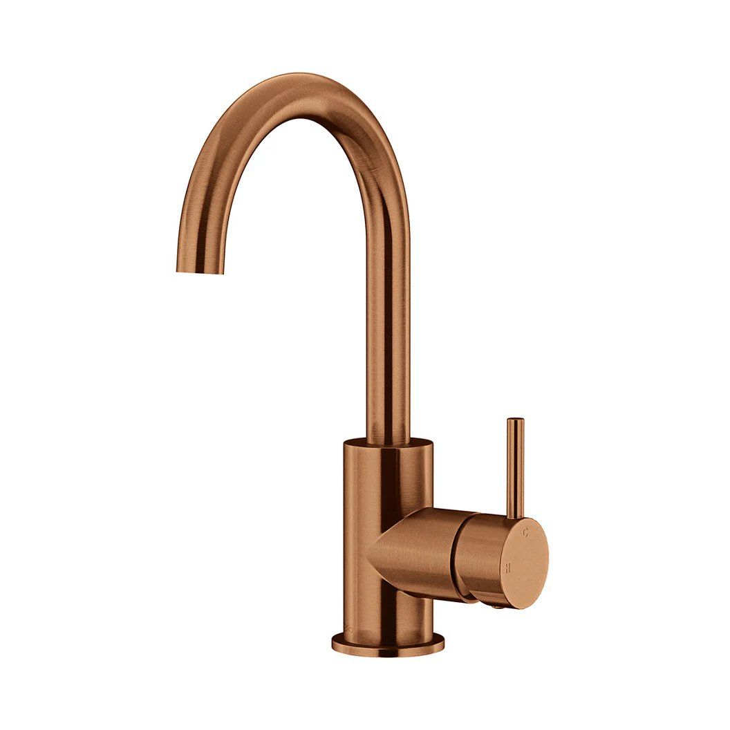 Vòi chậu lavabo cao 258mm bằng đồng MBronze - B17BZ