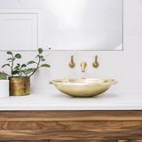  Chậu Lavabo Bằng Đồng Corona 500 Brass Brass 