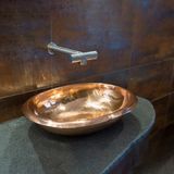  Chậu Lavabo Bằng Đồng Corona 500 Copper Copper 