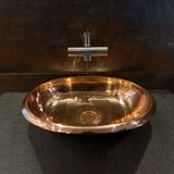  Chậu Lavabo Bằng Đồng Corona 500 Copper Copper 