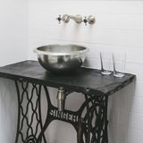  Chậu Lavabo Bằng Đồng Curva 360 Tin Tin 