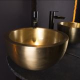  Chậu Lavabo Bằng Đồng Perosa 360 Brushed Brass Brushed Brass 