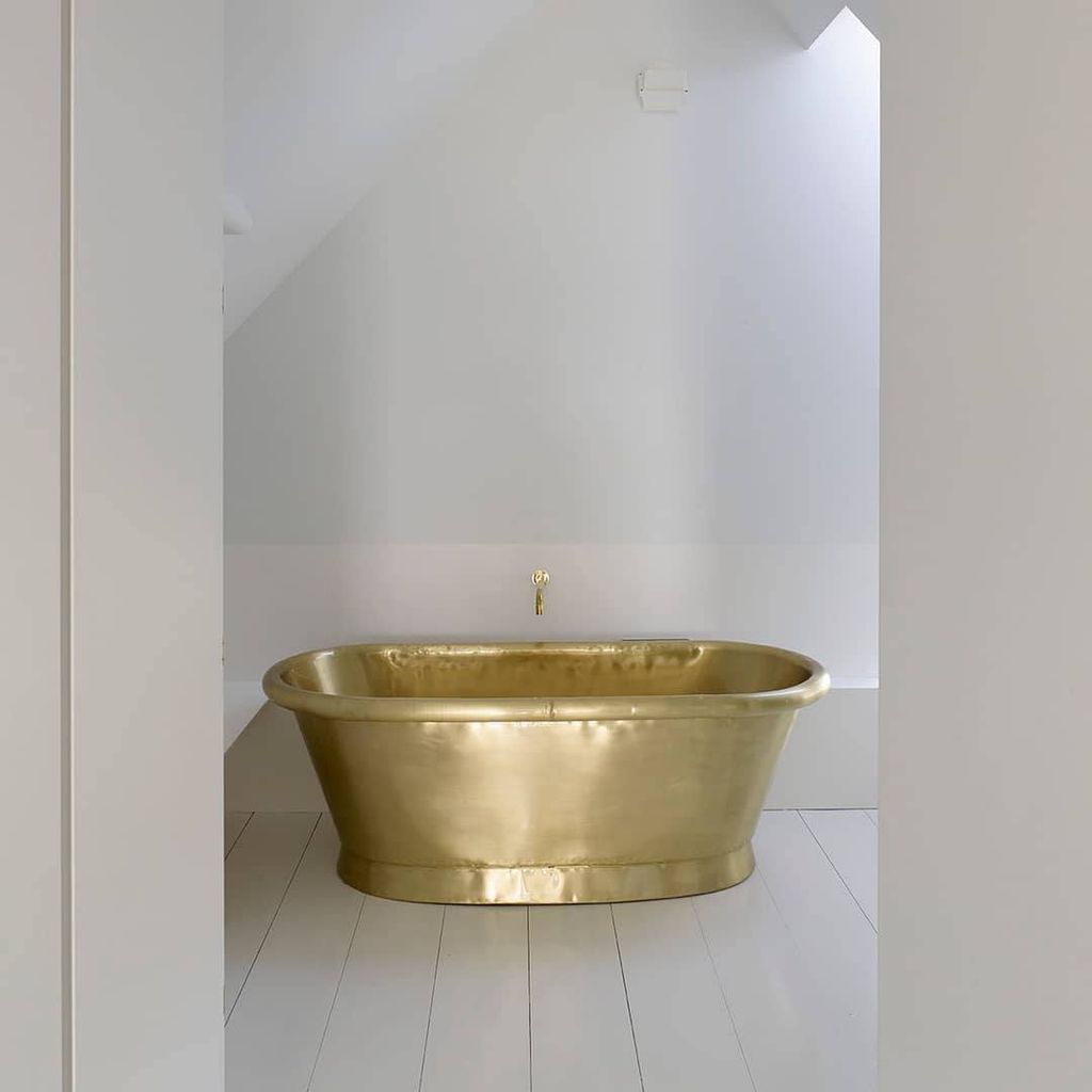  Bồn Tắm Bằng Đồng Aequs Brushed Brass Brushed Brass 