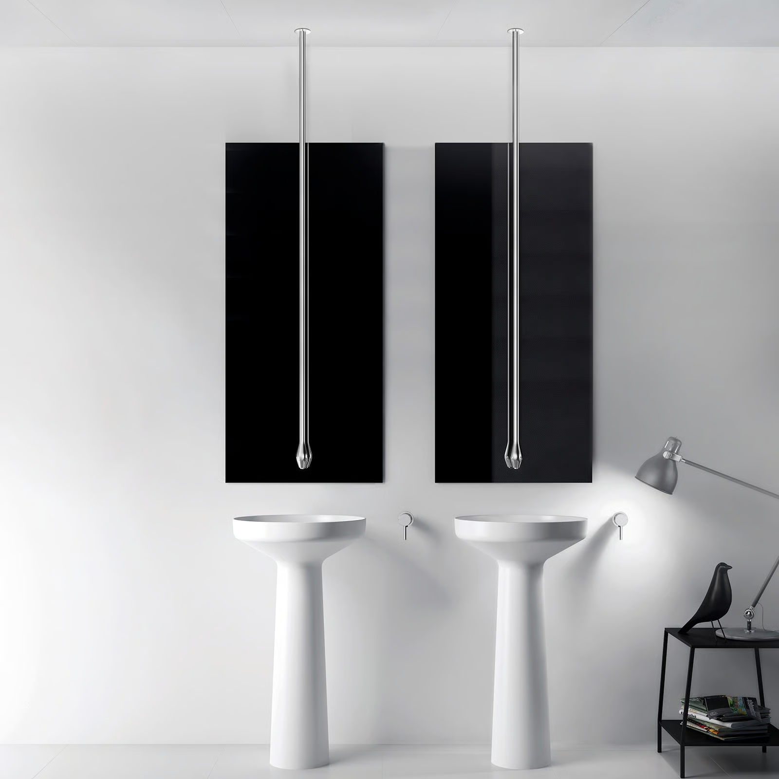Vòi chậu lavabo âm trần bằng đồng XELU