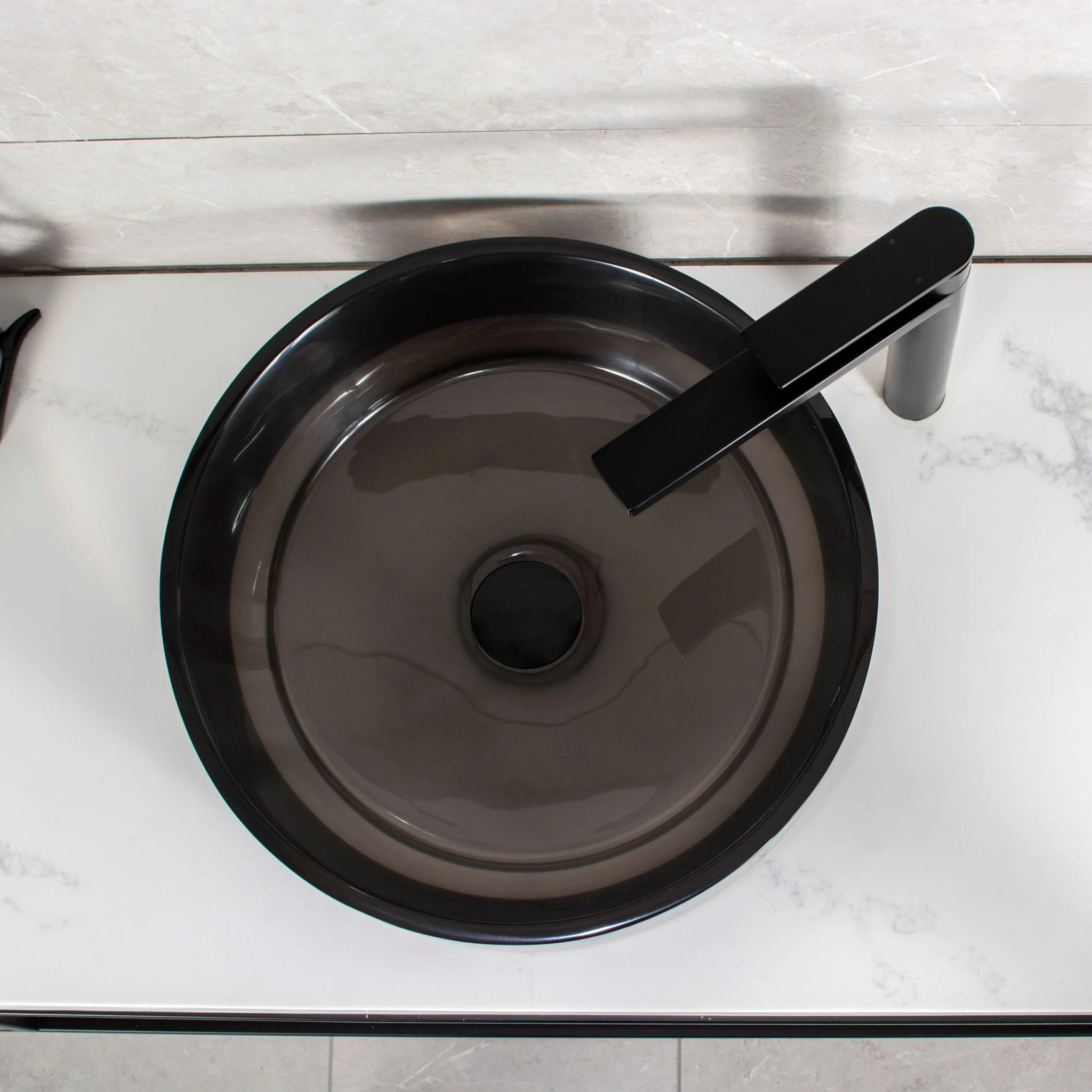 Chậu lavabo để bàn trong suốt - BB36993