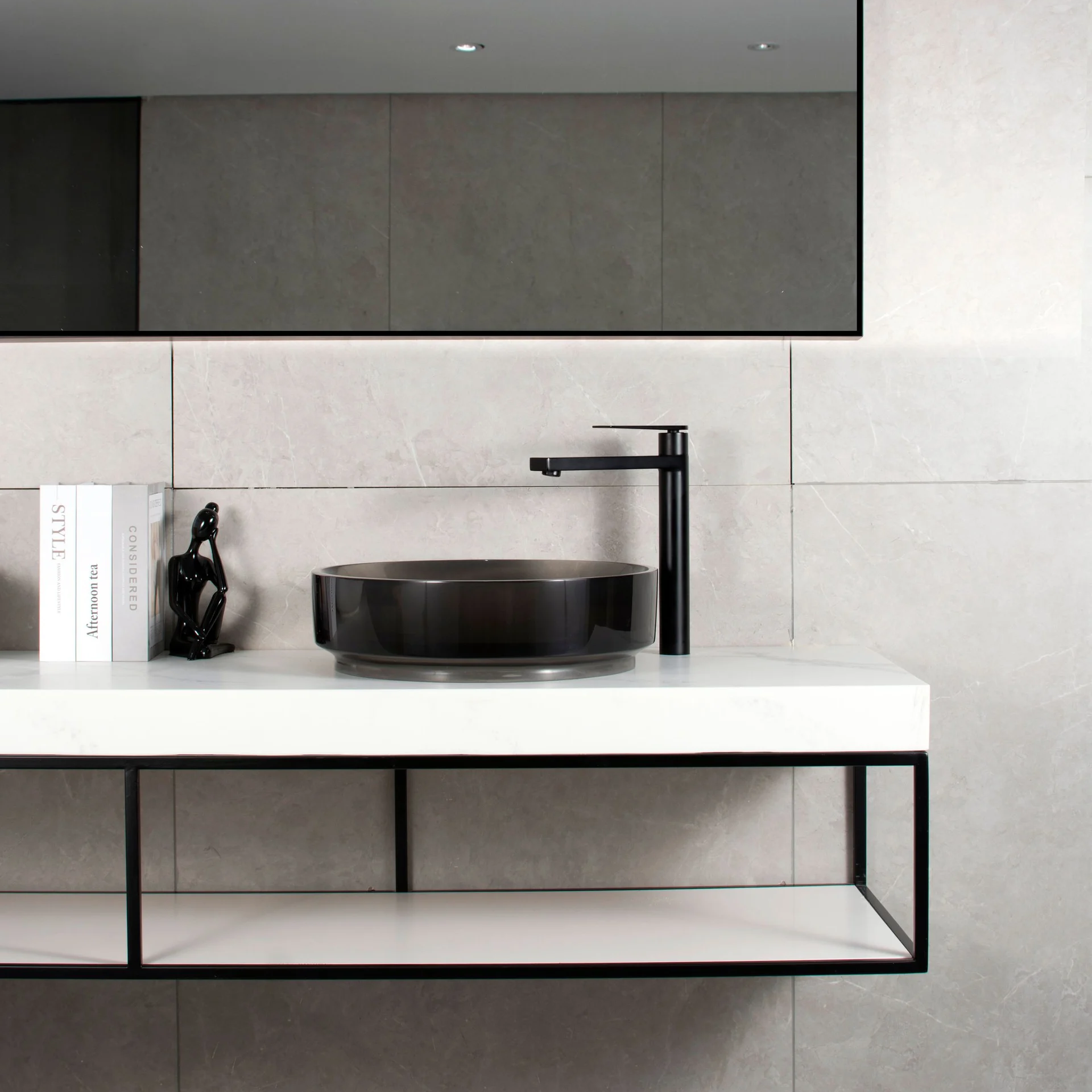 Chậu lavabo để bàn trong suốt - BB36993