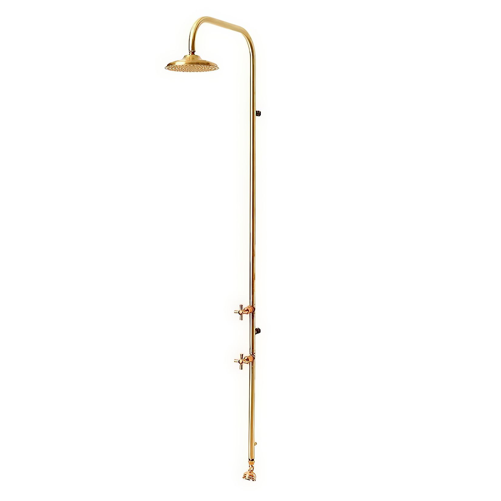 Sen cây ngoài trời gắn tường bằng đồng thau (brass) - Brohus Brass