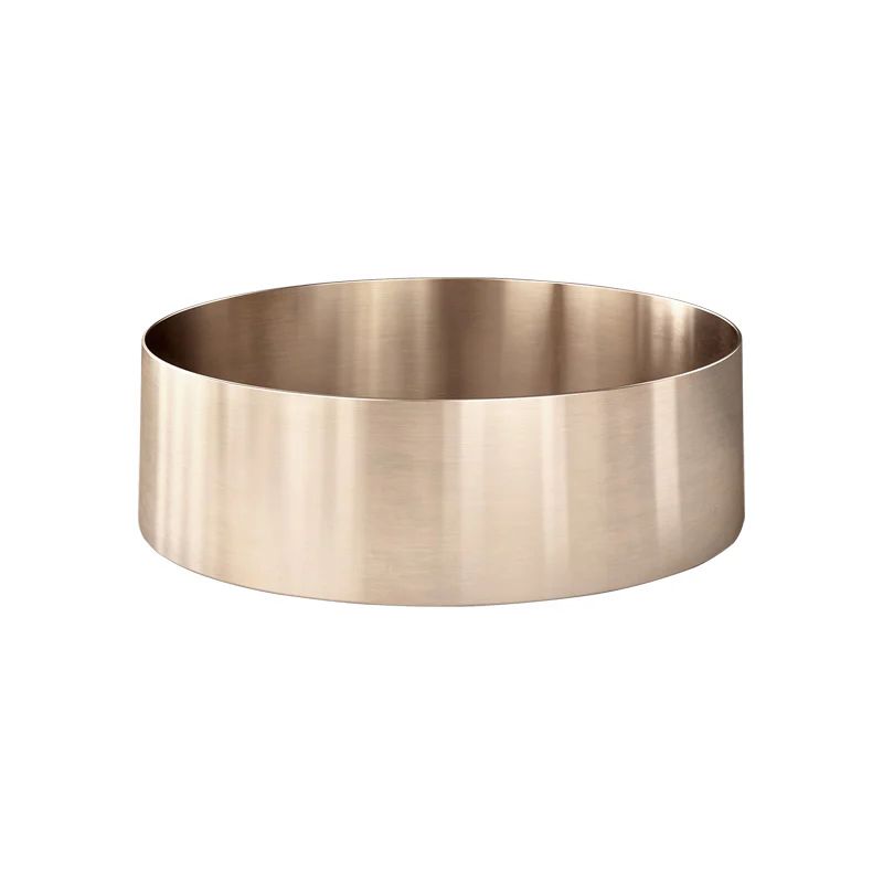 Chậu lavabo dương bàn stainless steel MChampagne - BRP380110CH