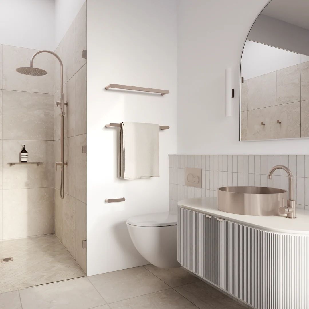 Chậu lavabo dương bàn stainless steel MChampagne - BRP380110CH