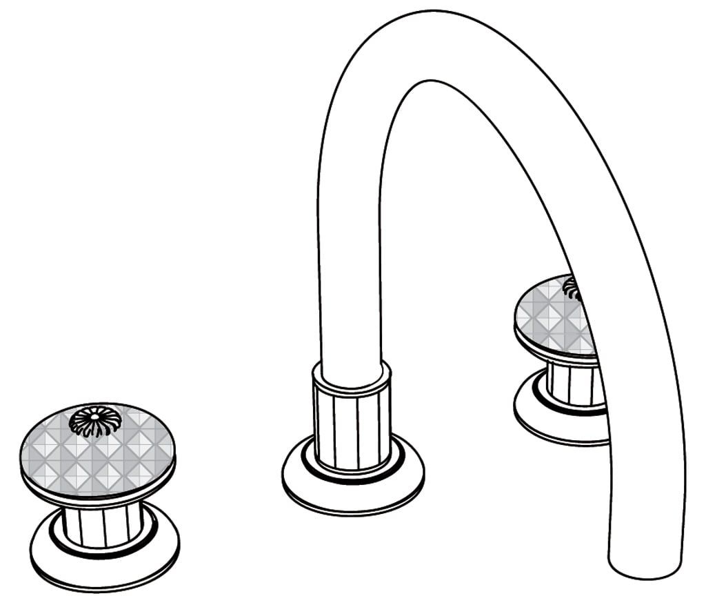  Vòi bồn tắm cổ điển Élégance Classic bằng đồng - 3301 