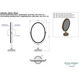  Gương trang điểm để bàn, khung dây thừng - FS01-6149 
