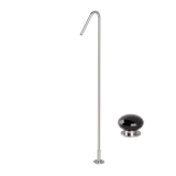  Vòi chậu lavabo chân dài gắn sàn bằng stainless steel Mirò - CHP2 