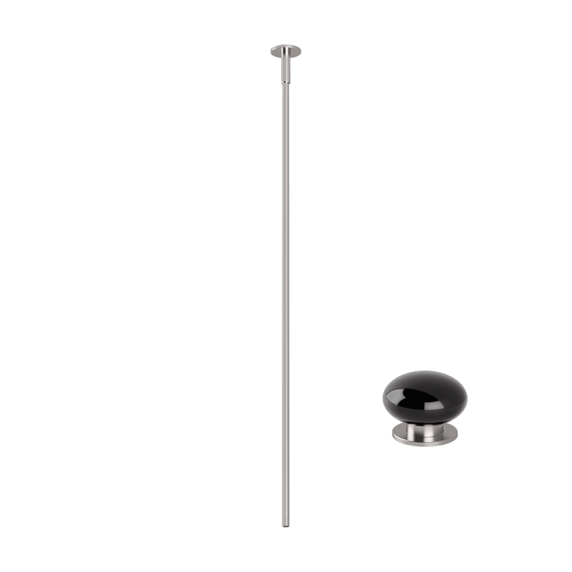 Vòi chậu lavabo âm trần bằng stainless steel Mirò - CHS1