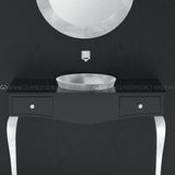  Chậu Lavabo Bán Âm Bàn Circus FL Silver Leaf 3D 