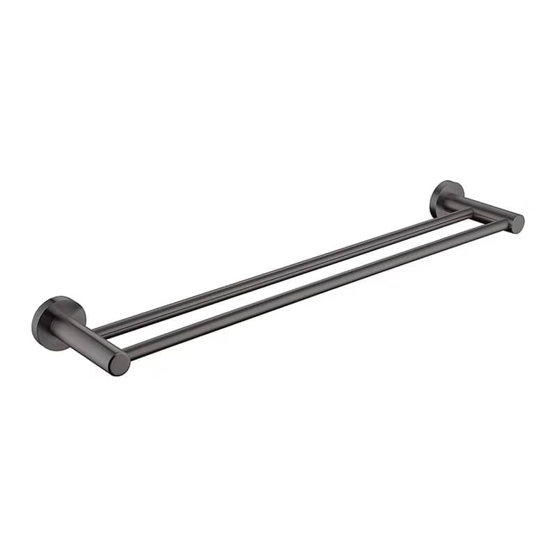 Thanh treo khăn đôi phòng tắm dài 600mm bằng SUS304 Cari - CR01-03GM
