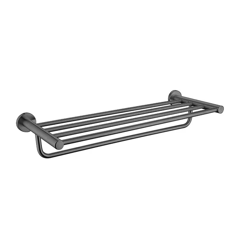 Kệ để khăn phòng tắm dài 600mm bằng SUS304 Cari - CR01-04GM