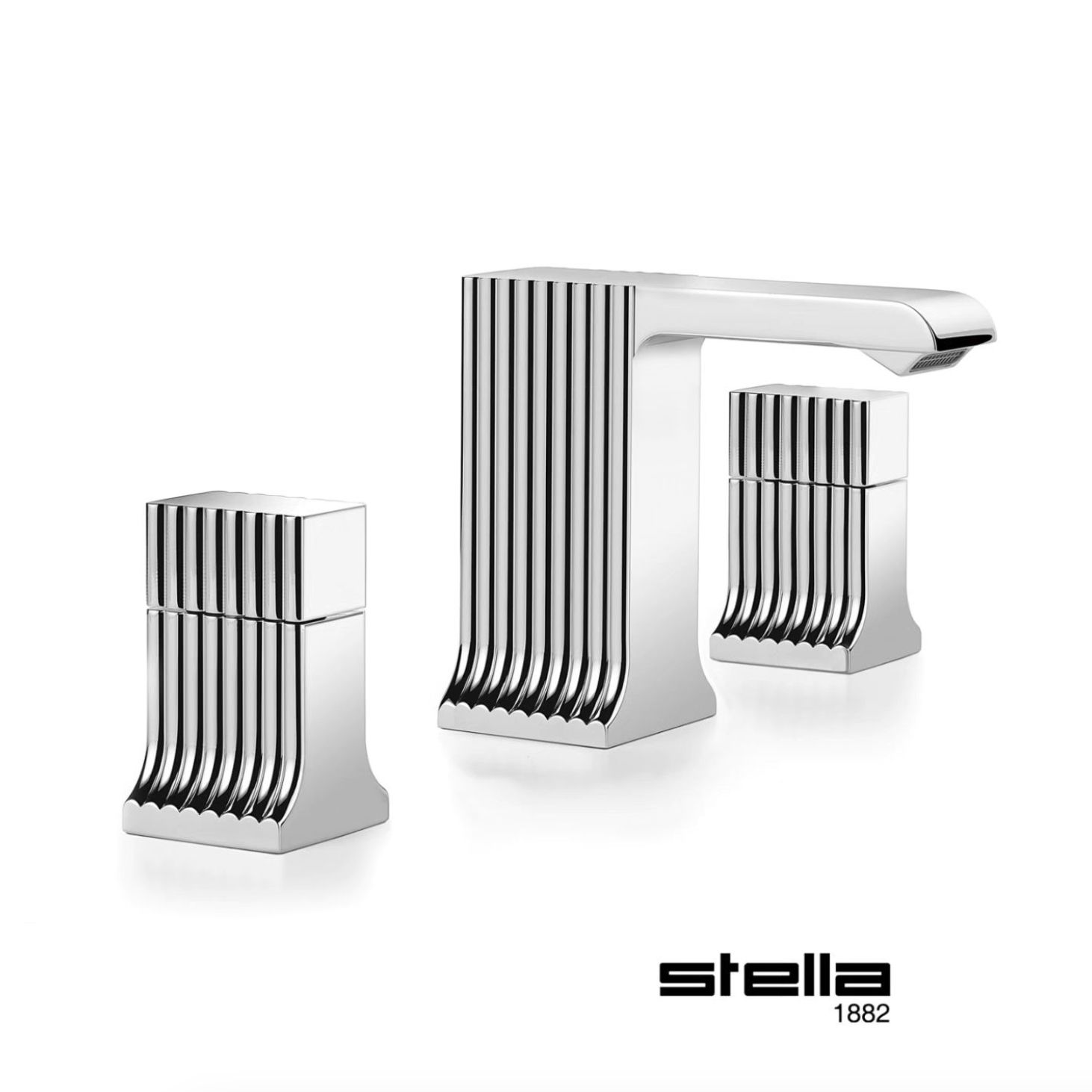Vòi chậu lavabo 3 lỗ bằng đồng Casanova - 3222TR