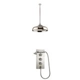  Vòi sen âm trần điều chỉnh nhiệt độ cổ điển bằng đồng, bát sen Ø300mm Drumbi - Shower Ceiling 