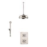  Vòi sen âm trần điều chỉnh nhiệt độ cổ điển bằng đồng, bát sen Ø300mm Drumbex - Shower Ceiling 