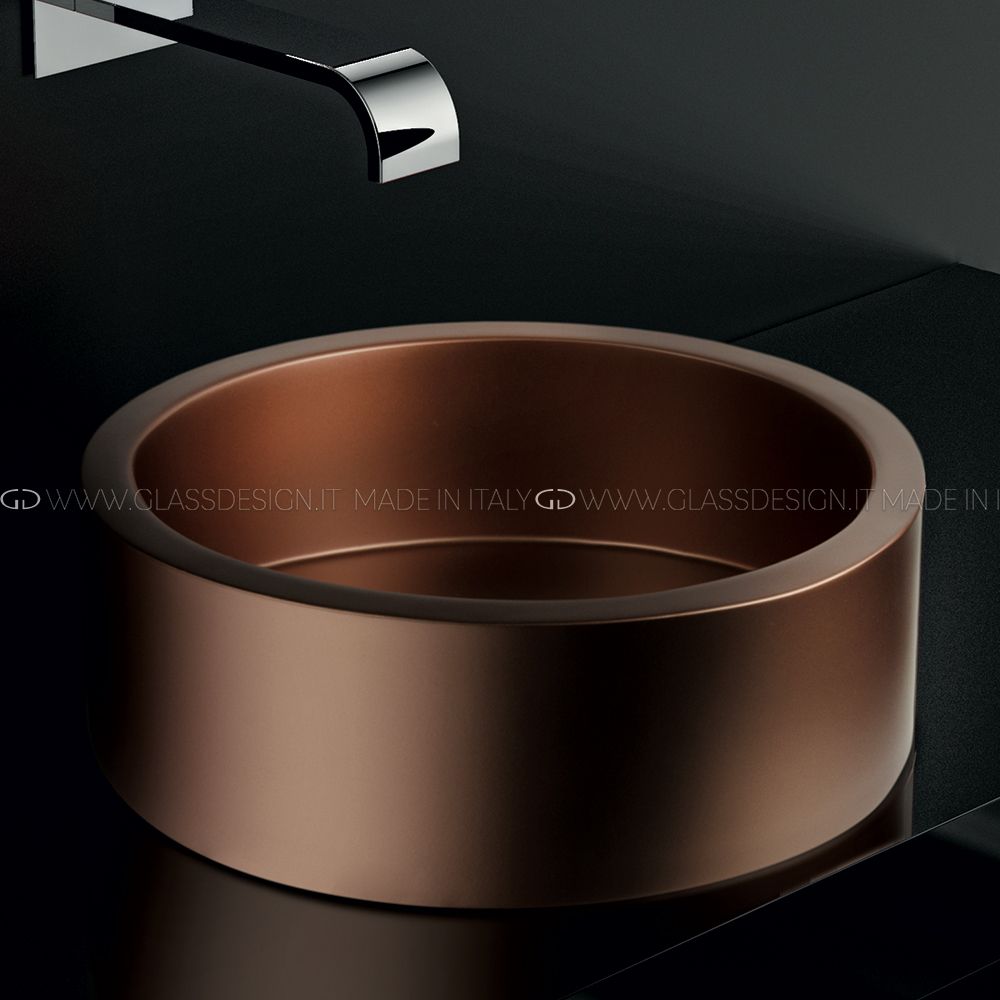  Chậu Lavabo De Coste Dark Mat Copper 