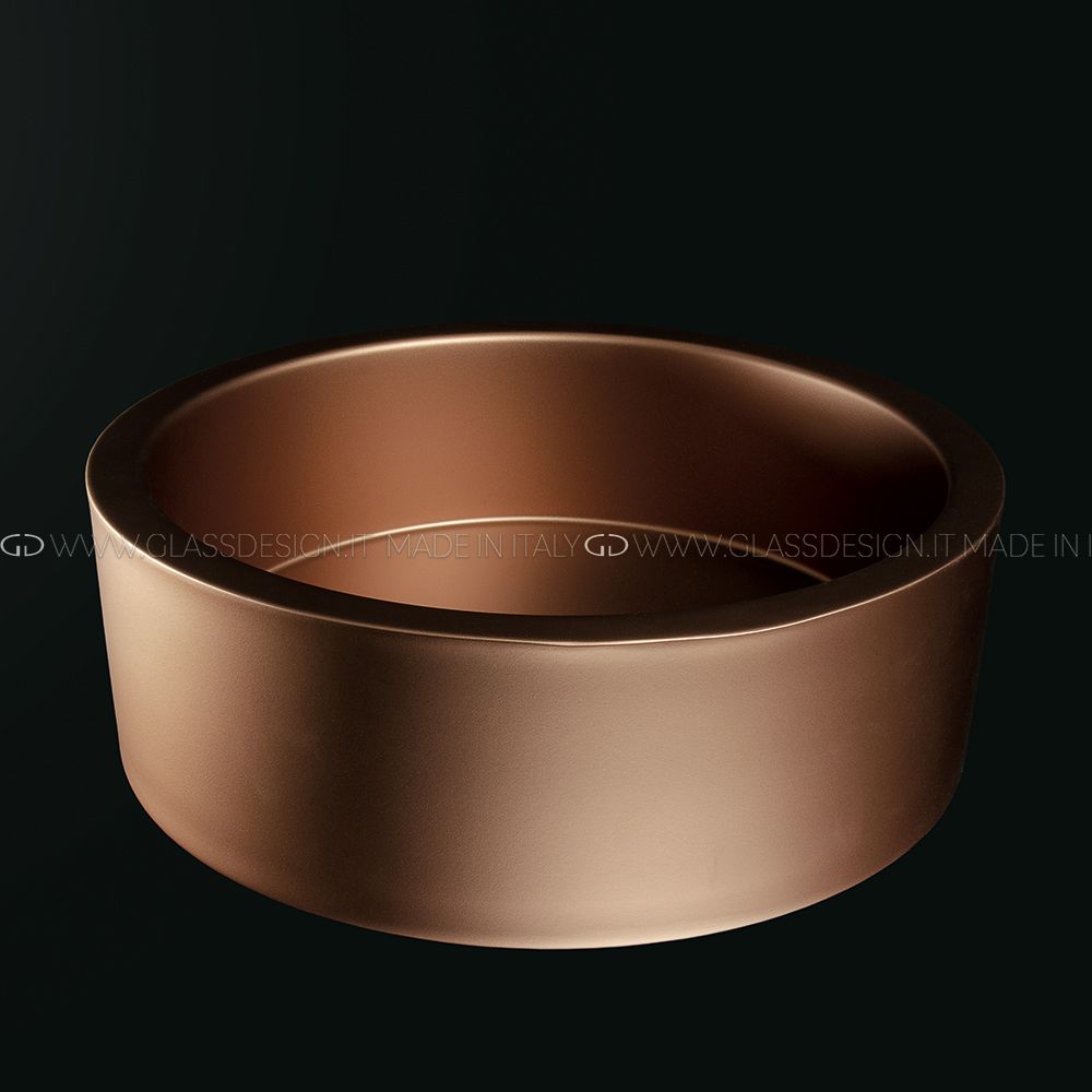  Chậu Lavabo De Coste Dark Mat Copper 