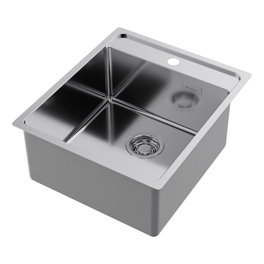 Chậu rửa chén bát stainless steel 1 hố DSN44