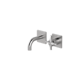  Vòi chậu lavabo gắn tường 2 lỗ dài 100mm bằng stainless steel Dixi - DXN17 