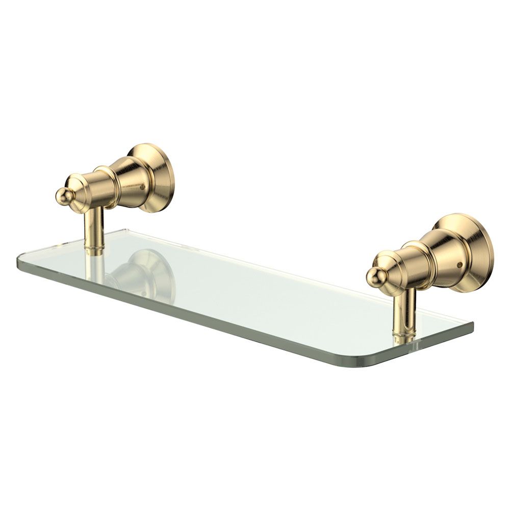 Kệ kính treo tường phòng tắm dài 363mm stainless steel Ellian - E81007
