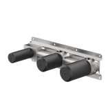  Vòi bồn tắm gắn tường điều chỉnh nhiệt độ 3 lỗ 2 đầu ra dài 190mm bằng stainless steel Dixi - TRX84 