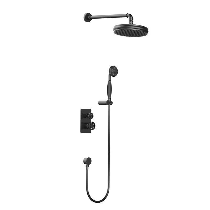 Vòi sen tắm gắn tường có sen cầm tay kiểu ống nước - F20F26KP