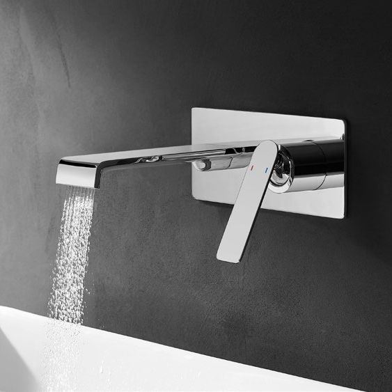  Vòi chậu lavabo gắn tường bằng đồng Stream - FH9887 