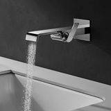  Vòi chậu lavabo gắn tường dài 210mm bằng đồng Stream - FH9897 