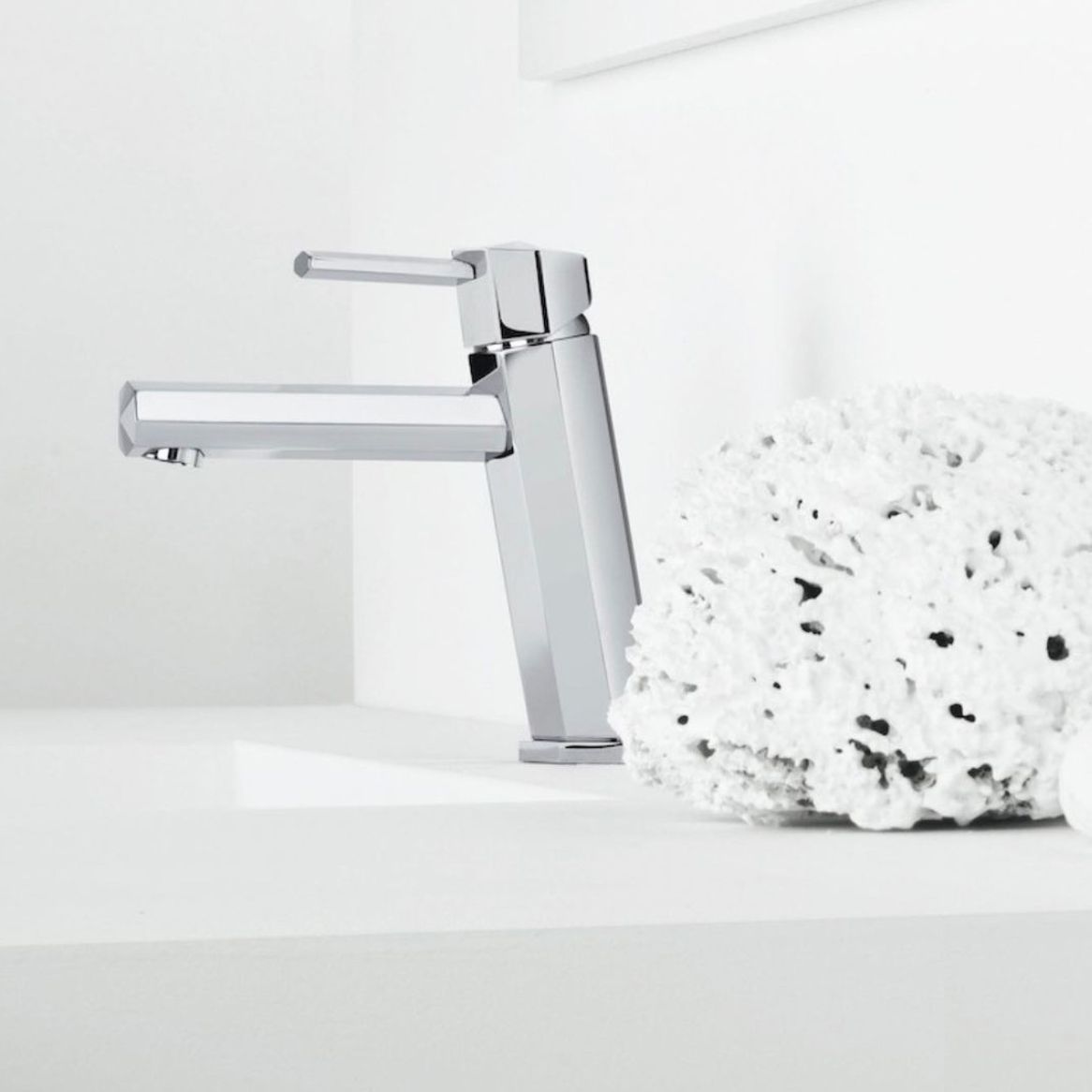 Vòi chậu lavabo cao 153mm bằng đồng Firenze - 3222