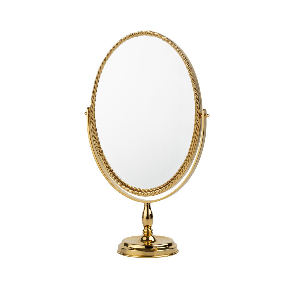 Gương trang điểm để bàn, khung dây thừng - FS01-6149