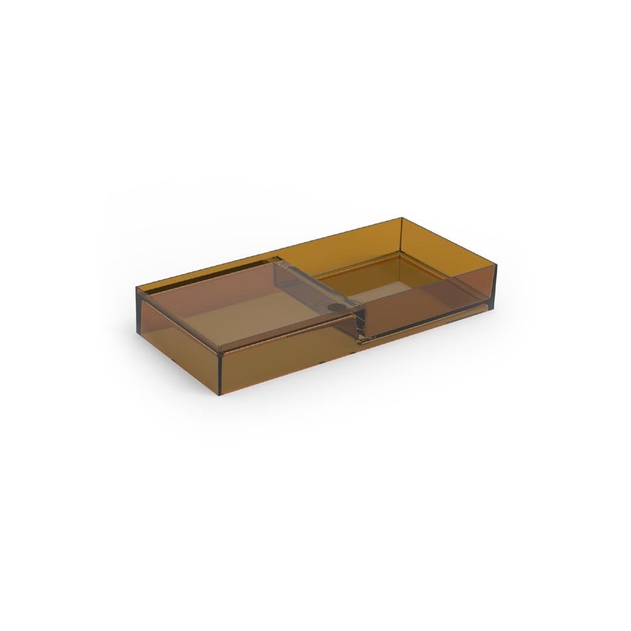 Chậu lavabo treo tường trong suốt - G801T